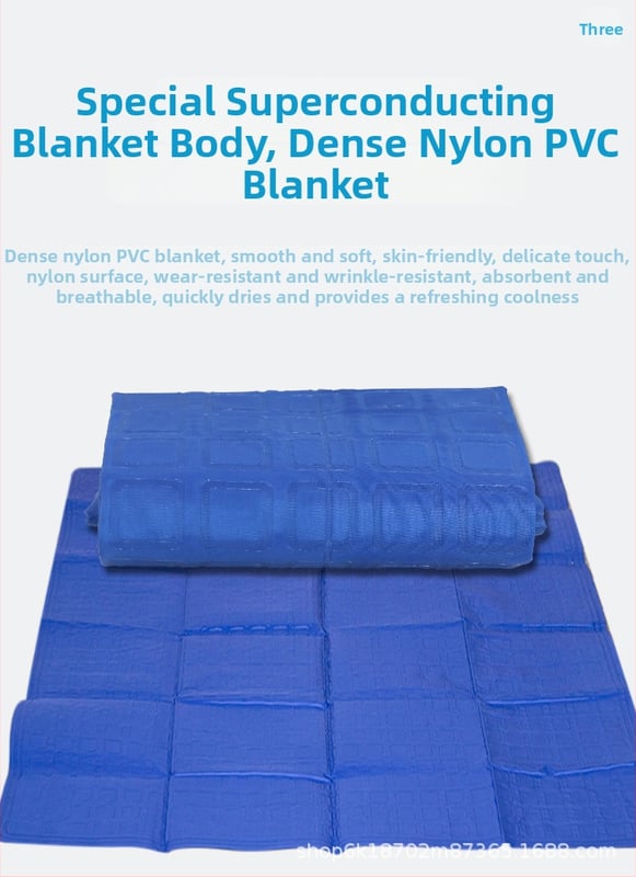 Vodenohlađeni madrac s cirkulacijom vode – PVC materijal, napunjen vodom, 3 kg, hlađenje i prevencija pregrijavanja