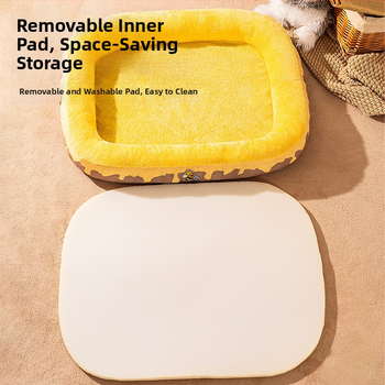 Snowball гнездо за домашни любимци за кучета – всесезонно легло, платно, сваляемо и миещо се