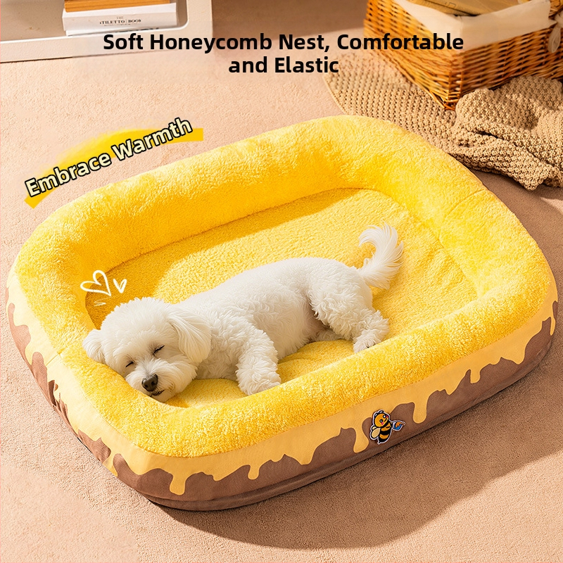 Snowball гнездо за домашни любимци за кучета – всесезонно легло, платно, сваляемо и миещо се