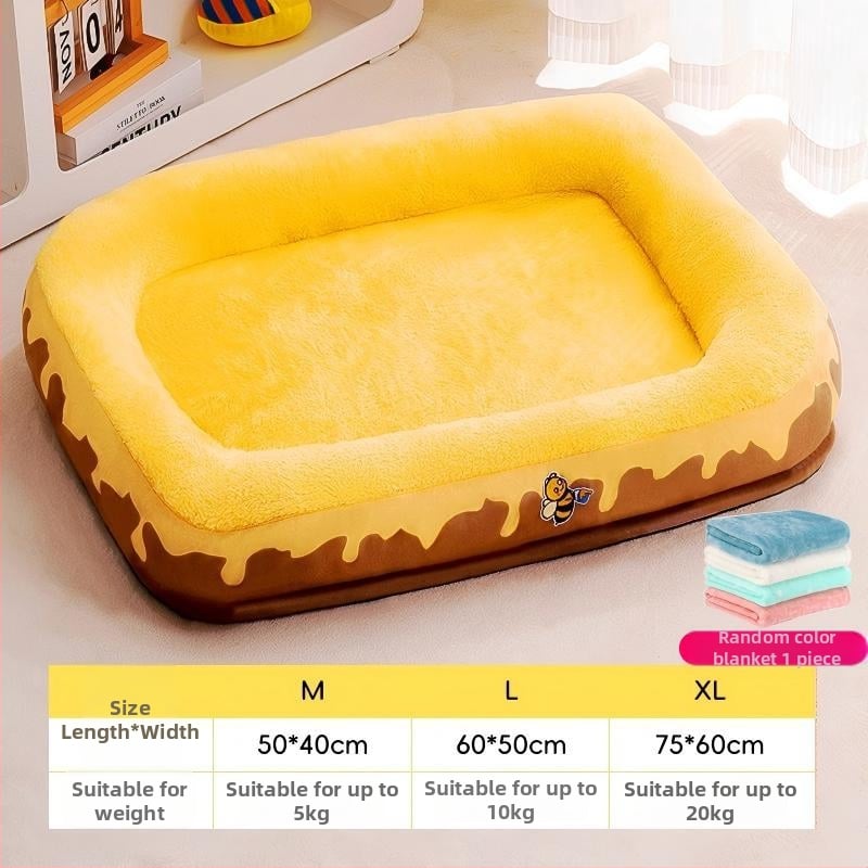 Snowball гнездо за домашни любимци за кучета – всесезонно легло, платно, сваляемо и миещо се