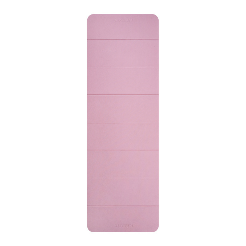 Joga prostirka s 8-slojnom sklopnom dizajnom, POE+PU koža površina, debljina 0,6 cm, težina 1 kg