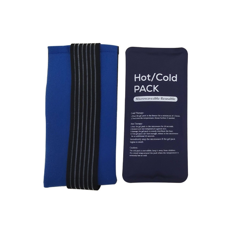 Huize Gel vrećica za led s najlonskim remenom za toplu i hladnu terapiju, oporavak sportskih ozljeda, 260 g