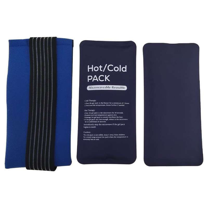 Huize Gel vrećica za led s najlonskim remenom za toplu i hladnu terapiju, oporavak sportskih ozljeda, 260 g