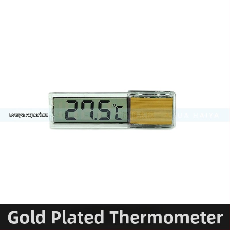 Termometar za vodu akvarija s LED LCD zaslonom, vanjski montažni, vodootporan