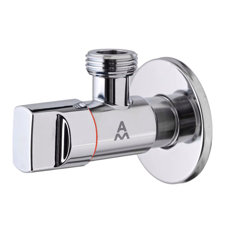 Amico trokutasti ventil - 1/2 inčni navoj, 304 nehrđajući čelik, model JF3001, 0,6 MPa, DN15s