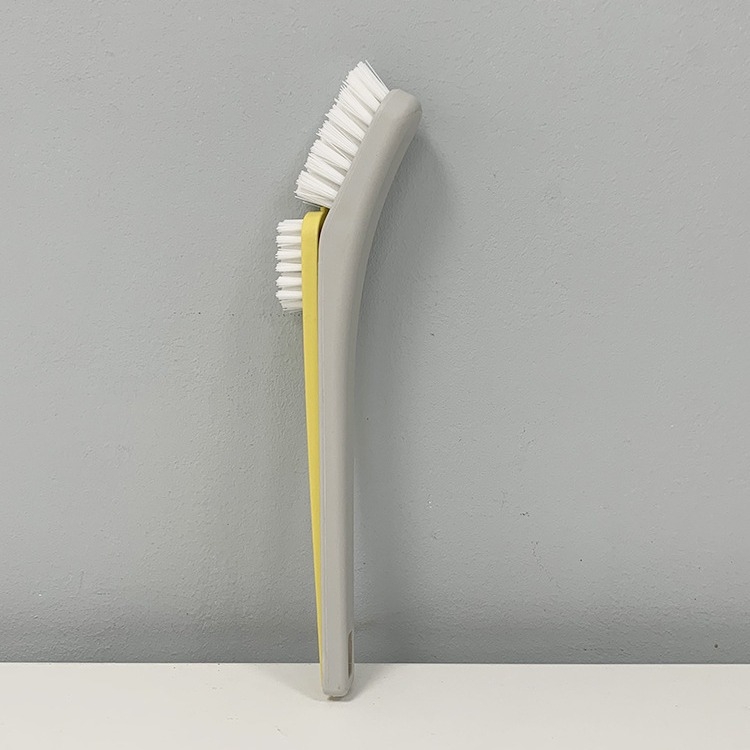 Četkica za cipele s tvrdim plastičnim dlačicama, 2-in-1 dizajn, kućna upotreba – čišćenje cipela, odjeće i kuhinje