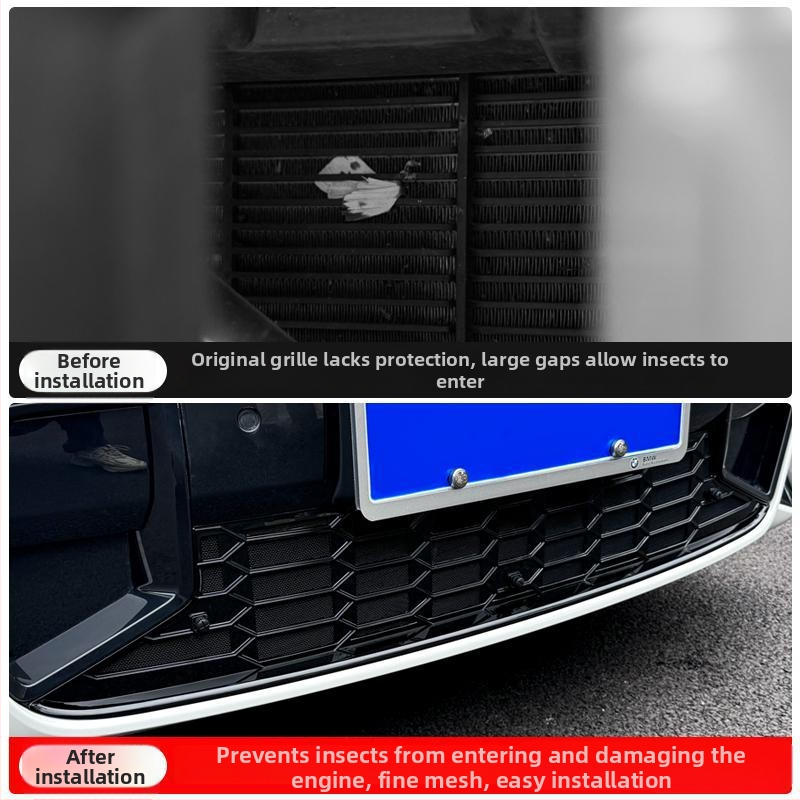 Dishan ABS и King Kong мрежа за долна решетка за BMW 3 серия (2023–2025) — защита от насекоми, защита от прах, подобряване на външния вид