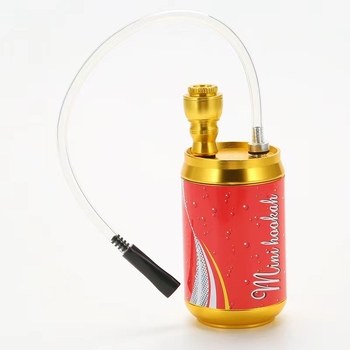 Narghilea din aluminiu, marca Yhy, stil modern minimalist, reutilizabil, imprimare logo disponibilă