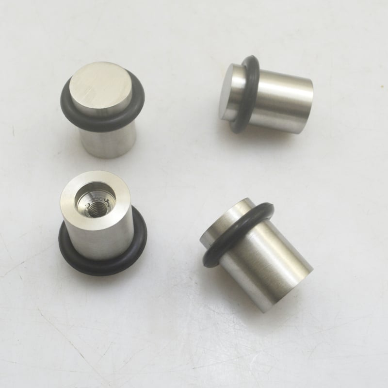 DA-020 dovodnik vrata od nehrđajućeg čelika, zidni montažni, tip dovodnik, moderni minimalistički stil