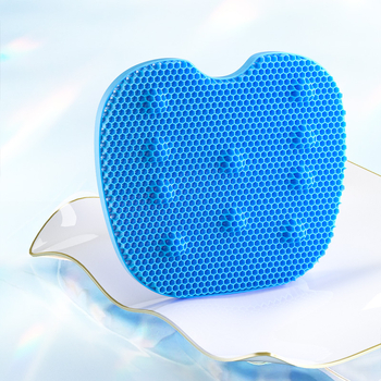 Gel μαξιλαράκι καθίσματος αυτοκινήτου με σχέδιο honeycomb, μονολιθική κατασκευή, On the Way, αναπνέον και δροσερό