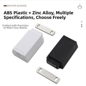 Μηχανισμός ανάκλασης πόρτας – βαριά κατασκευή από ABS πλαστικό; για πόρτες ντουλαπιών, πόρτες για παπούτσια και βιβλιοθήκες; μοντέρνο, απλό στυλ; έγχυση χύτευσης με ηλεκτροπλατίωση; μάρκα Yavet