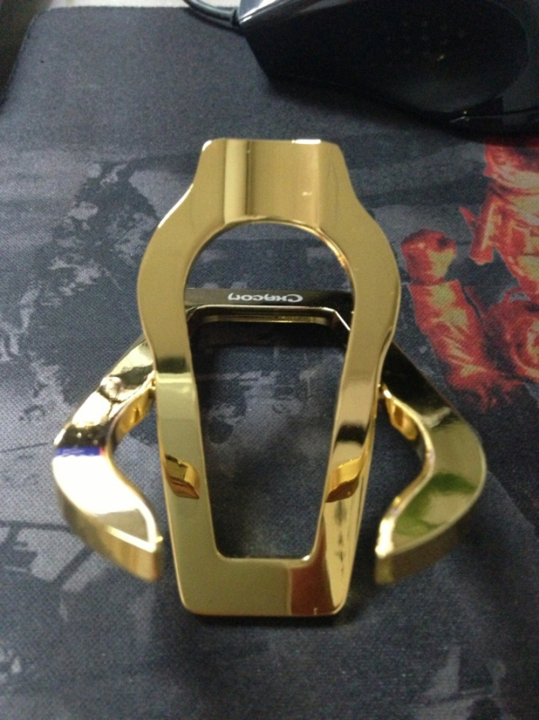 Suport pentru țevi din aliaj de zinc, pliabil complet, cu imprimare a logo-ului personalizat