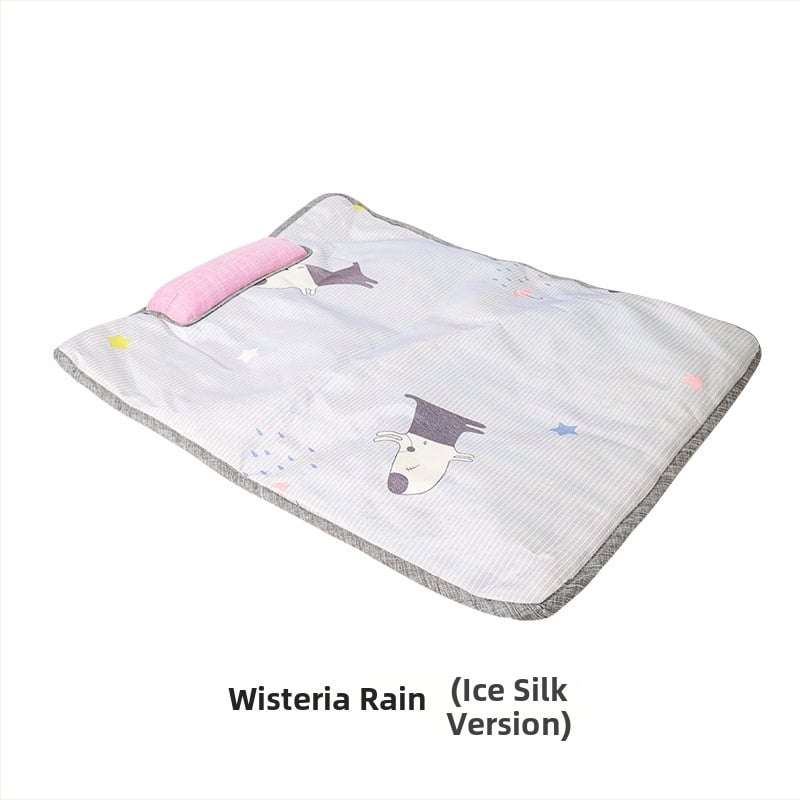 Охлаждаща подложка за кучета, дишаща полиестерна, подходяща за всички сезони, за кучета, пране с вода