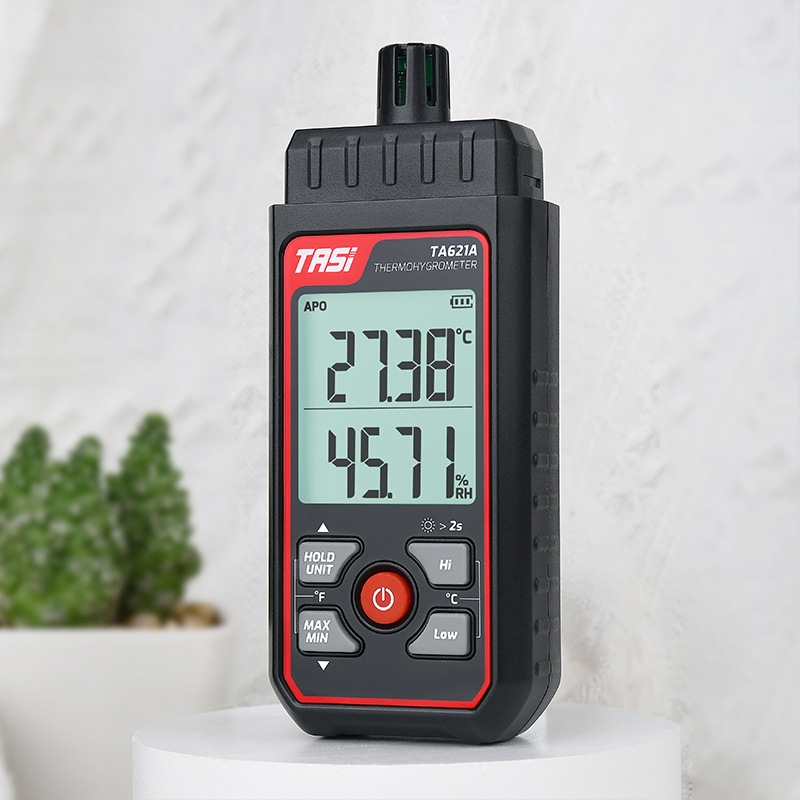 TA621A Mjerač temperature i vlage s zaslonom – točka ros, okolišna temperatura, rezolucija 0,01
