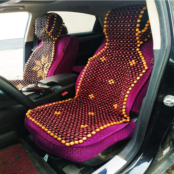 Μασάζ μαξιλαράκι με ξύλινες χάντρες για αυτοκίνητο και φορτηγό — μονολιθικό, Linnuo