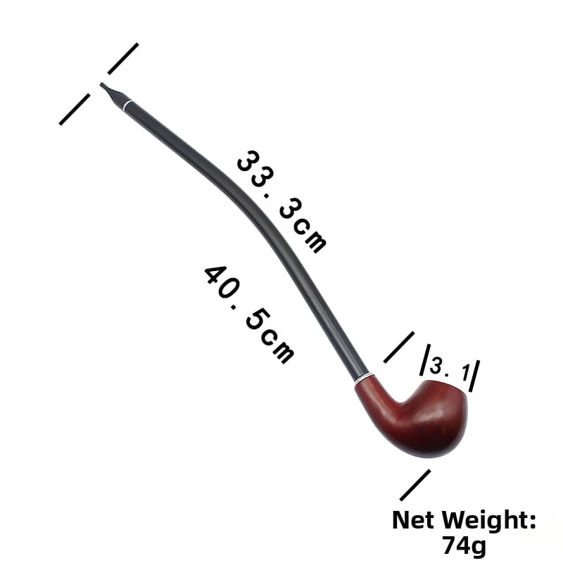 Drevená fajka na tabak, 41 cm dĺžka, Mountain Wood CF5012