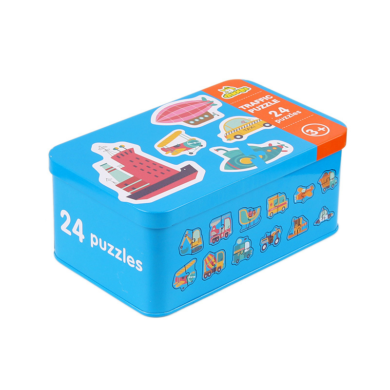 Duoqu Drveni 3D puzzle za djecu — početna razina spajanja, uzrast 4–6 godina