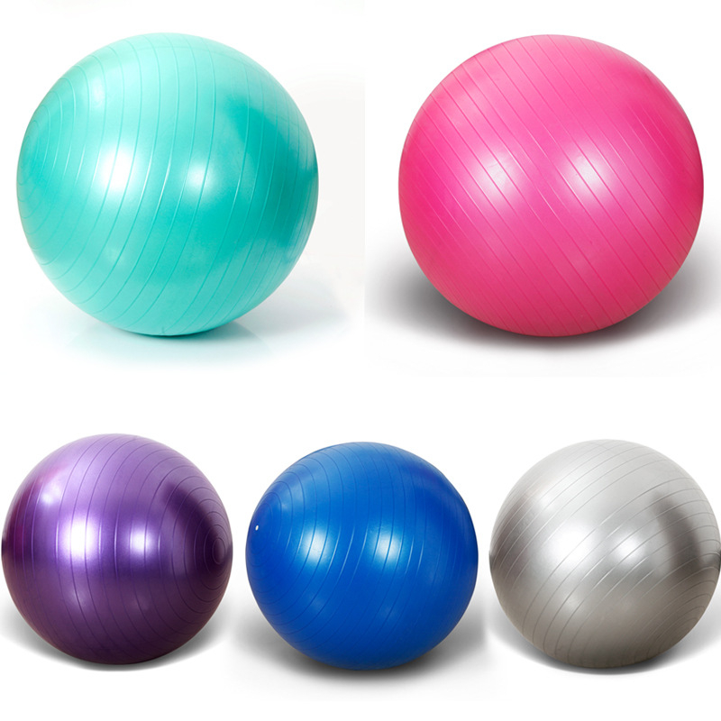 PVC ojačana eksplozijski otporna joga lopta 45/55/65 cm i Pilates lopta 75 cm, s sjajnim i mat završnim slojem