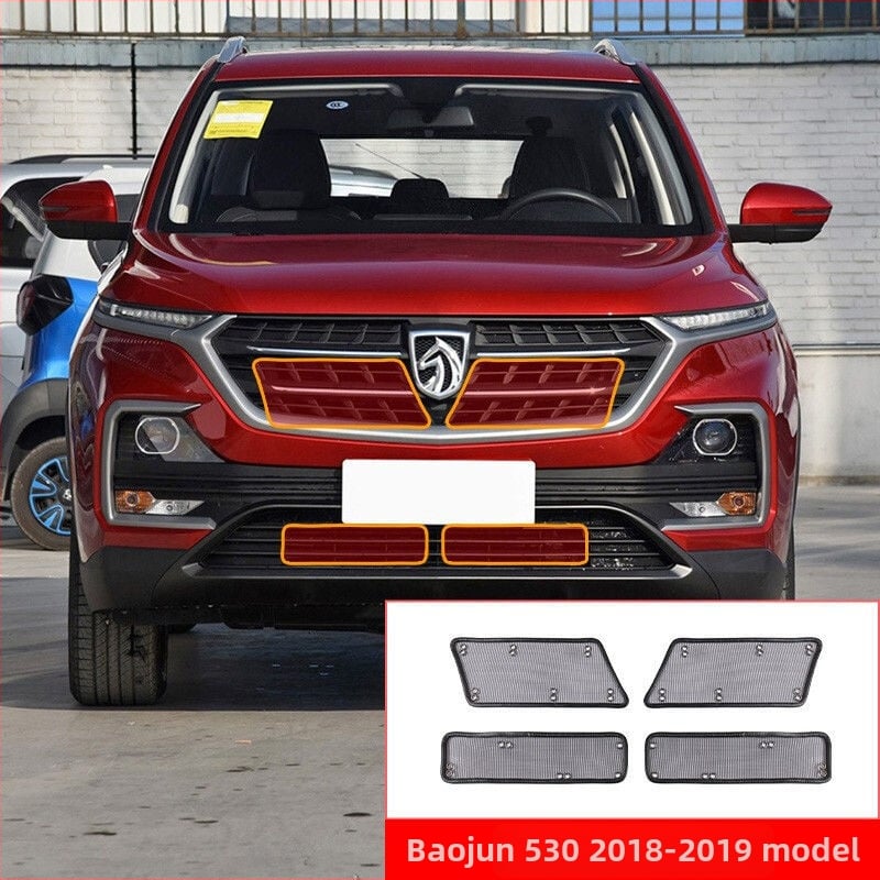 Plasă anti-insecte pentru grila radiatorului și protecție pentru condensator, pentru seria Wuling Baojun