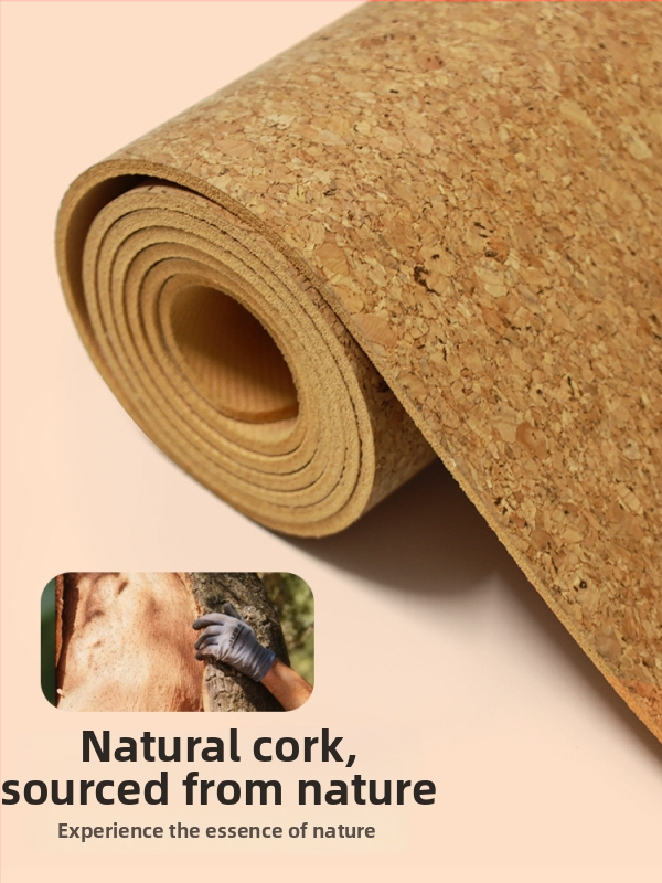 Covoraș de yoga Softwood Rubber, 2mm grosime, 1,5kg, pliabil, antiderapant, absorbant la șocuri