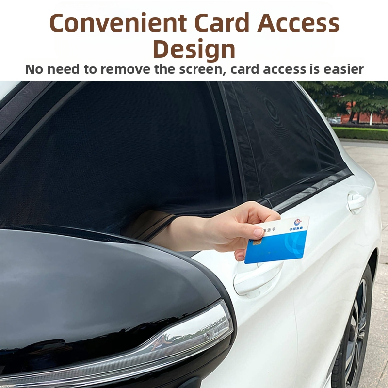 Δίχτυ εντόμων για πλαϊνά παράθυρα αυτοκινήτου – δίχτυ προστασίας από κουνούπια για καθολικά πλαϊνά, σκίαση, μινιμαλιστικό στυλ, προσαρμογή