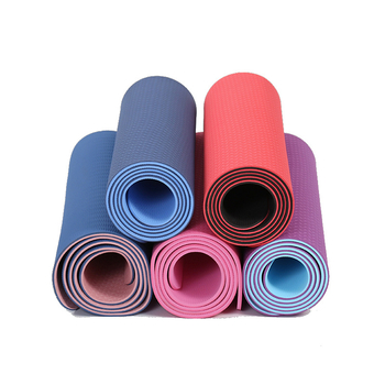 Joga prostirka od TPE materijala, debljina 6 mm, težina 850 g, prilagodljivo
