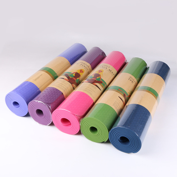 Joga prostirka, dvostrano protivklizna, TPE materijal, debljina 8mm, težina 1100g, Chen Yang