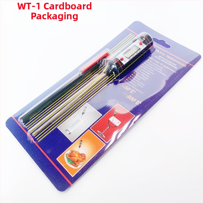 Youkong digitálny teplomer na potraviny so sondou, pero typu, pre BBQ - meria teplotu miestnosti, vody, oleja a vzduchu