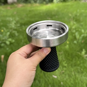 Nehrđajući čelični bong s ugljičnim separatorom za shisha posudu, modernistički minimalistički japanski stil