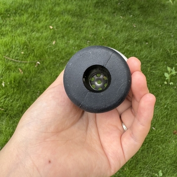 Nehrđajući čelični bong s ugljičnim separatorom za shisha posudu, modernistički minimalistički japanski stil