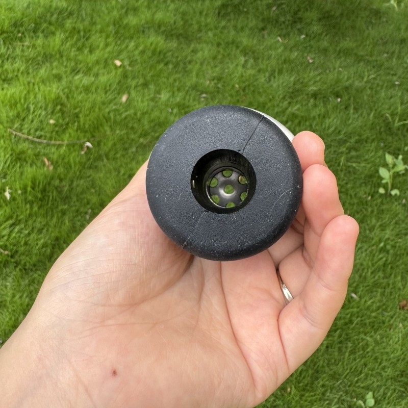 Nehrđajući čelični bong s ugljičnim separatorom za shisha posudu, modernistički minimalistički japanski stil