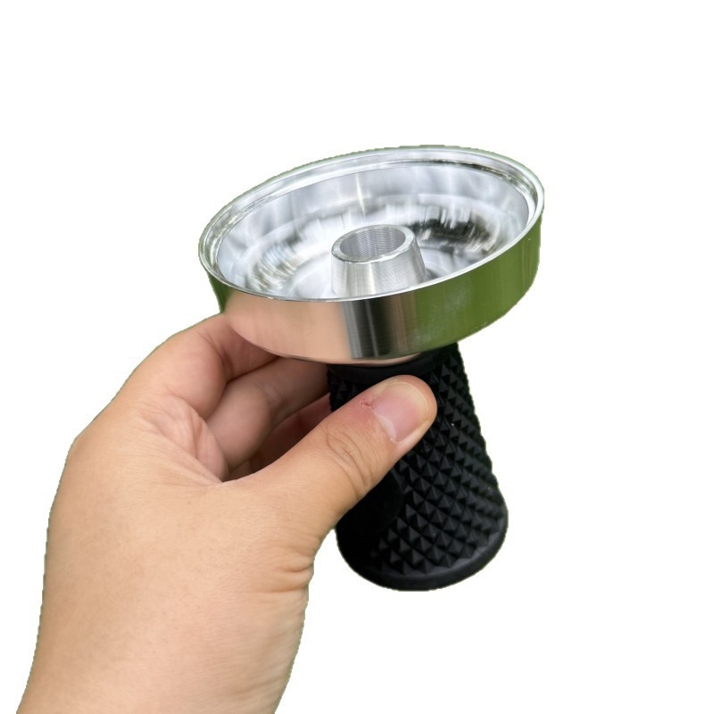 Nehrđajući čelični bong s ugljičnim separatorom za shisha posudu, modernistički minimalistički japanski stil