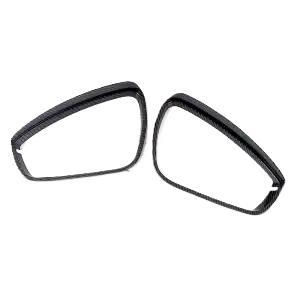 Дъждовна защита за задното огледало за Volkswagen ID4X/ID4CROZZ, специална рамка за огледало, метален декоративен стикер против дъжд