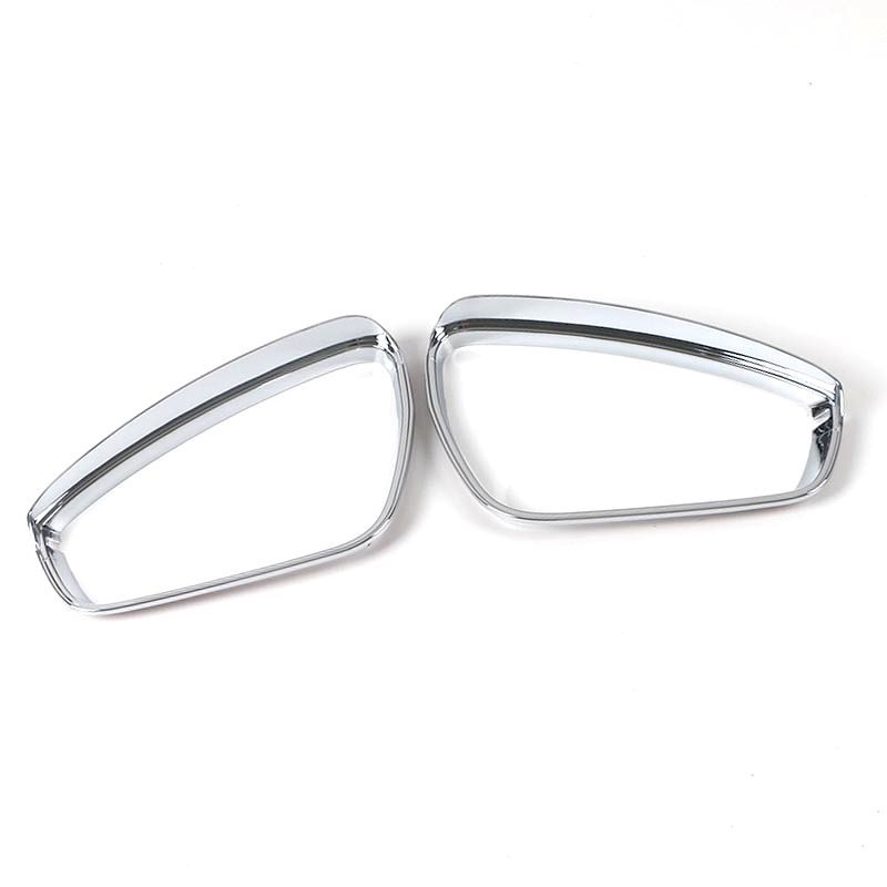 Дъждовна защита за задното огледало за Volkswagen ID4X/ID4CROZZ, специална рамка за огледало, метален декоративен стикер против дъжд