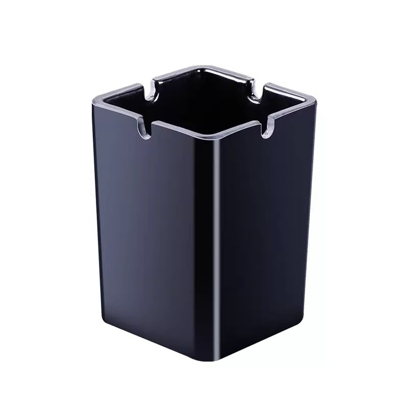 Melaminska pepeljara, kvadratna i okrugla, za barove, KTV, hotele, internetske kafiće i komercijalnu upotrebu; mogućnost tiska logotipa.
