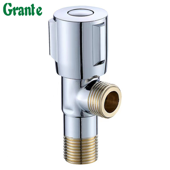 Trokutasti bakreni ventil s produženim tijelom, ugradnja u zid, keramičko jezgro ventila, nominalni tlak 0,8 MPa, za kupaonicu i kuhinju