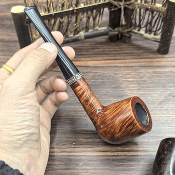Fajka – Ručno izrađena prava lula Heatherwood, modern minimalistički stil, moguć tisak logotipa, model P3226