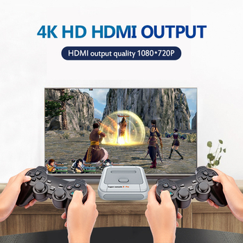 R8 igraća konzola XPro s dvostrukim sustavom i TV boxom, 3D/4K HD, za dva igrača, 64/128/256 GB memorije