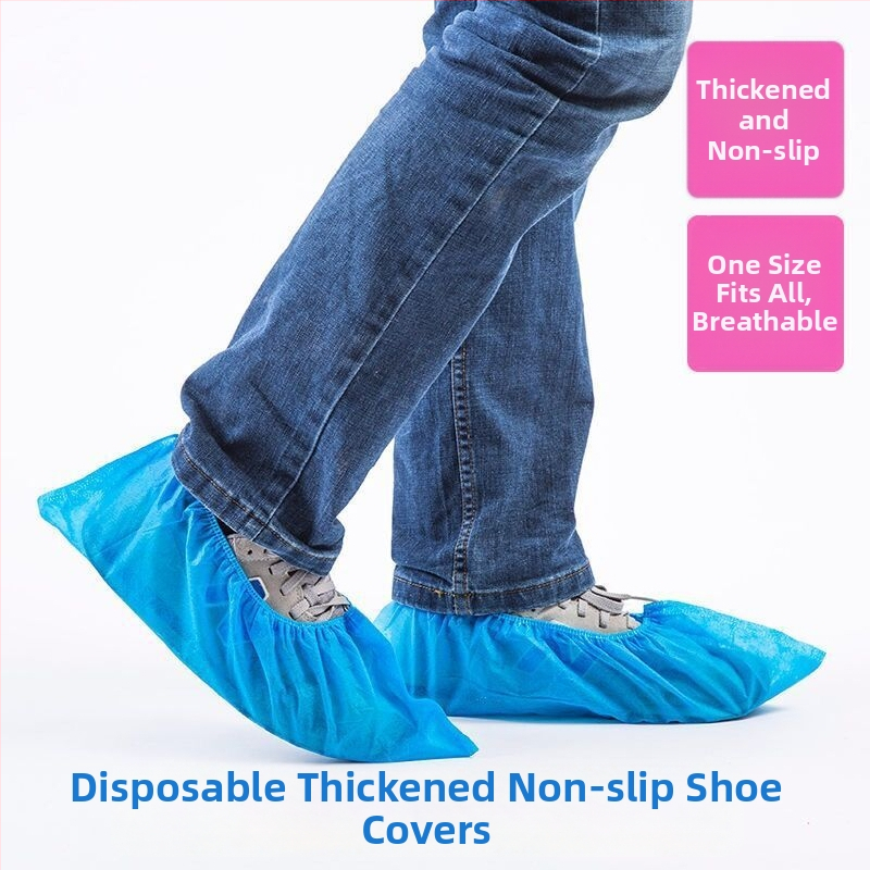 Μονόχρηστα καλύμματα παπουτσιών από μη υφασμένο υλικό, ανθεκτικά στη φθορά, παχύτερα, προστασία από σκόνη και αντιολισθητικά για εργαστήρια (Προέλευση: Shandong; Μάρκα: Aoxing; Τύπος: Άλλο; Λειτουργία: Προστασία από σκόνη; Υλικό: μη υφασμένο υλικό)