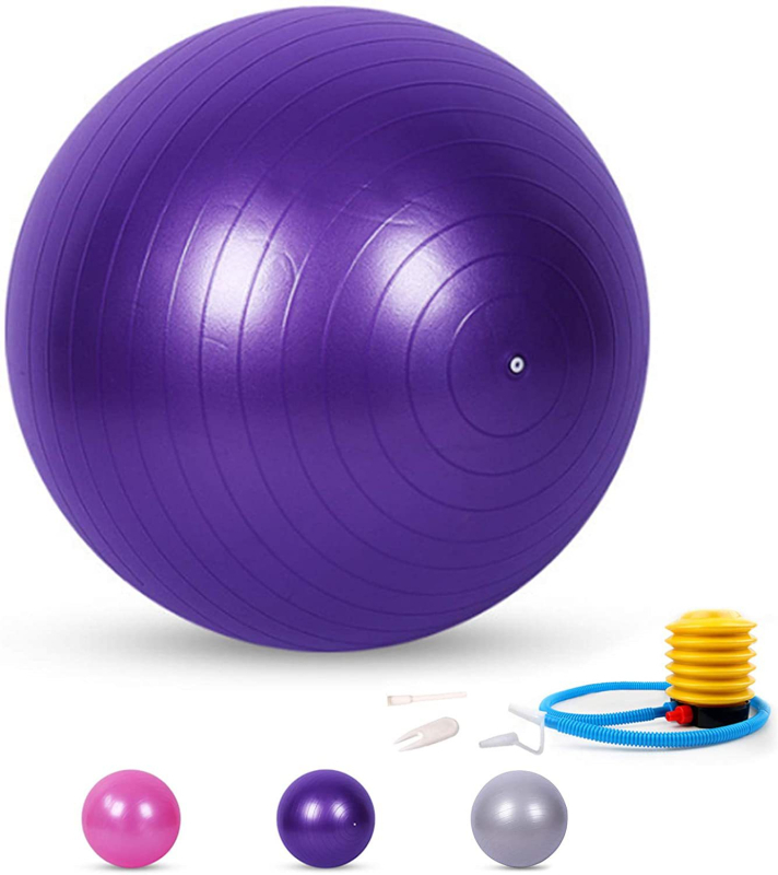 PVC joga lopta, napuhiva, prilagodljiva proizvodnja, pogodna za fitness, zdravstvenu njegu i masažu, joga balans podloga