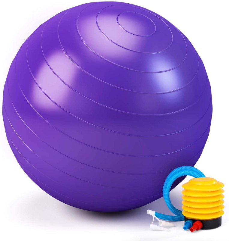 PVC joga lopta, napuhiva, prilagodljiva proizvodnja, pogodna za fitness, zdravstvenu njegu i masažu, joga balans podloga