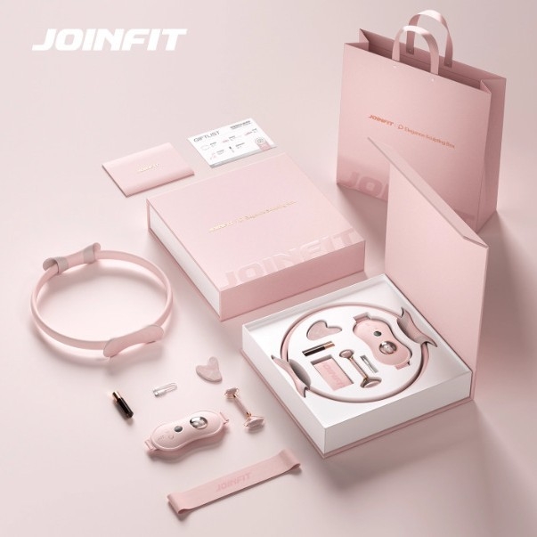 Joinfit kućni set za fitness s Pilates prstenom i grijanim pojasom za struk - pomagala za jogu
