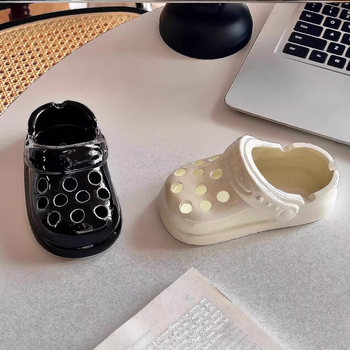 Kerámiából készült hamutál, többször használható és testreszabható, logónyomtatási lehetőséggel, otthoni és irodai dekoráció