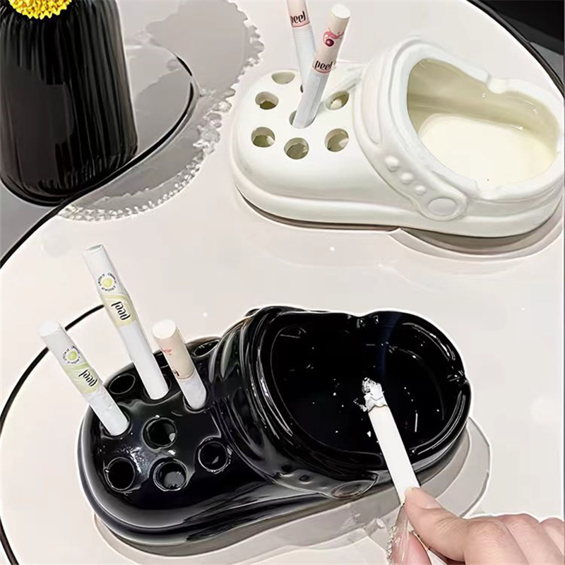 Kerámiából készült hamutál, többször használható és testreszabható, logónyomtatási lehetőséggel, otthoni és irodai dekoráció