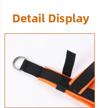 Amido Pilates Υ-σχήματος Ιμάντας Ποδιού για Γυναίκες, Cadillac Κρεβάτι, Αντι-Πτώση, Υλικό Polar Fleece + Πολυεστερικο-Βαμβακερό Ιστό