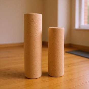 Parafa jóga oszlop – masszázs és relaxáció, nagy sűrűségű, csúszásmentes, Pilates segéd