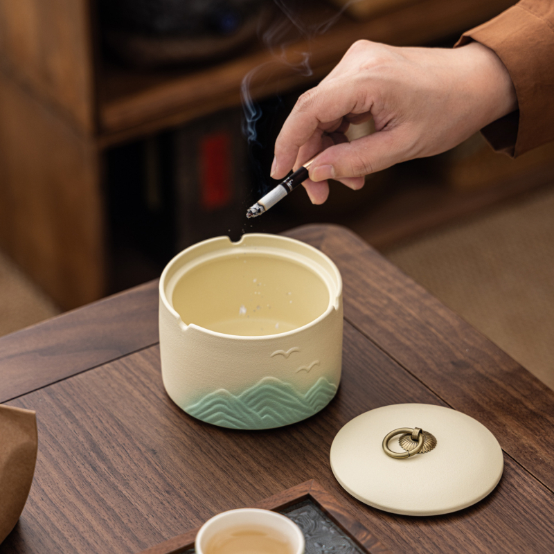 Fedeles kerámia hamutál Dinghang – Dehua eredetű, logónyomás elérhető, testreszabható, irodai és otthoni használatra