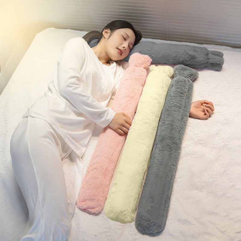 Gumi anyagú meleg víz palack, teljes testre, 496 g, vízzel történő feltöltés, flush típus