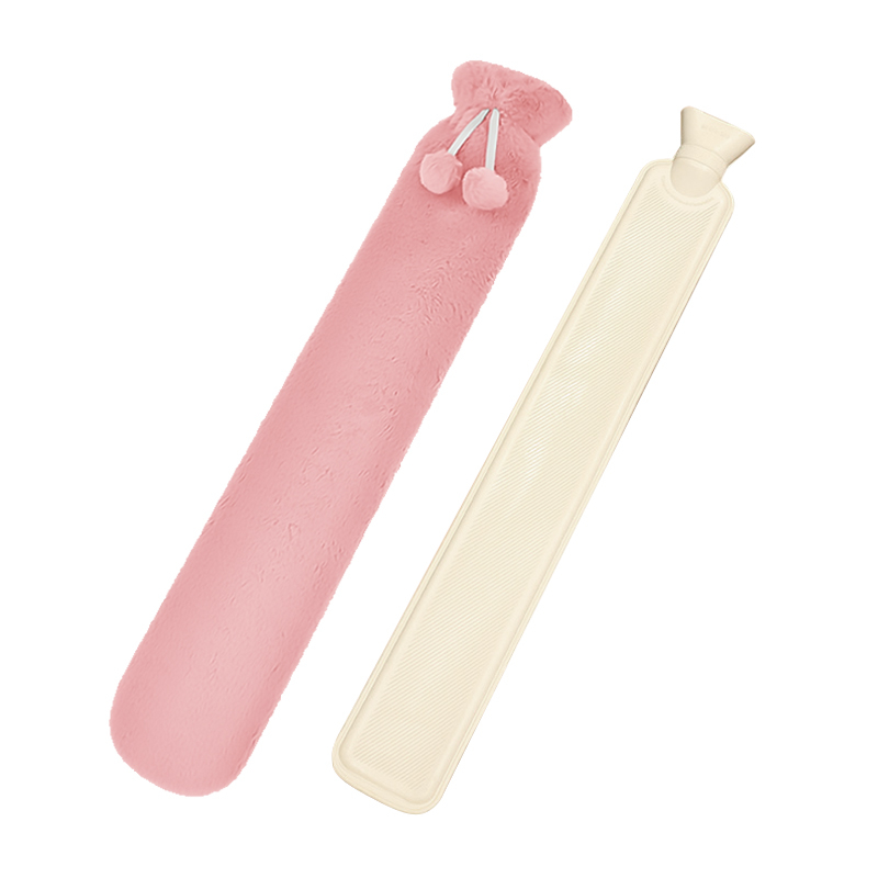 Gumi anyagú meleg víz palack, teljes testre, 496 g, vízzel történő feltöltés, flush típus