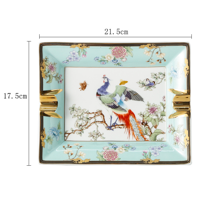 Ingrid kerámiás hamutartó nappali és iroda számára — dekoratív, tároló és gyűjtemény darab